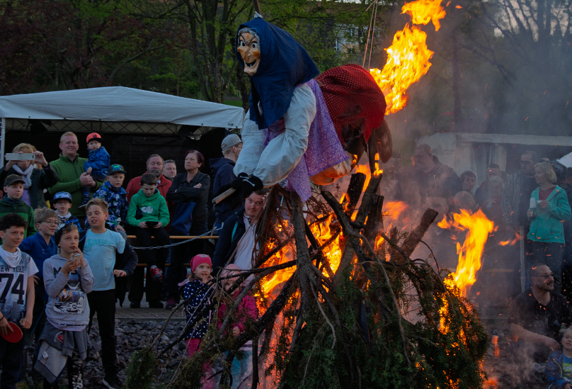 Hexenfeuer im Poisental 2016