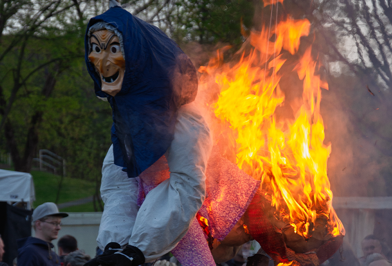 Hexenfeuer im Poisental 2016
