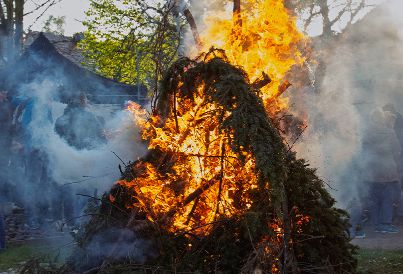 Hexenfeuer im Poisental 2017