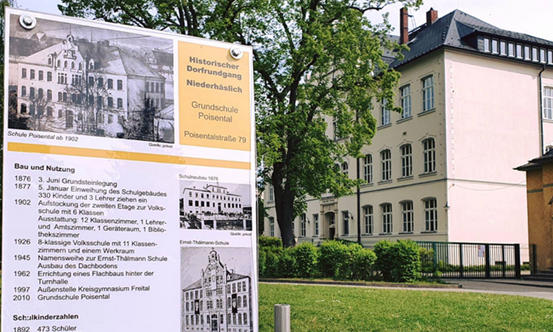 Historischer Stadtteilrundgang in Niederhäslich
