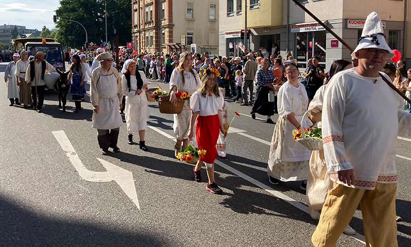 Beteiligung Festumzug Freital - 100 Jahre