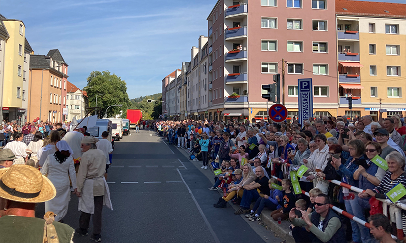 Beteiligung Festumzug Freital - 100 Jahre