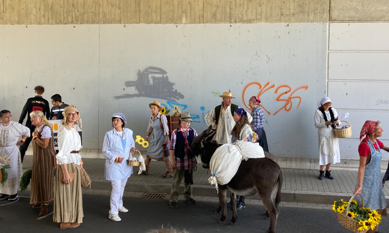 Beteiligung Festumzug Freital - 100 Jahre