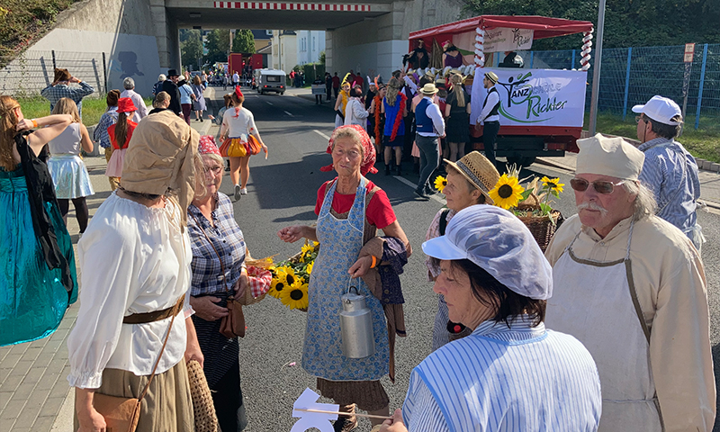 Beteiligung Festumzug Freital - 100 Jahre
