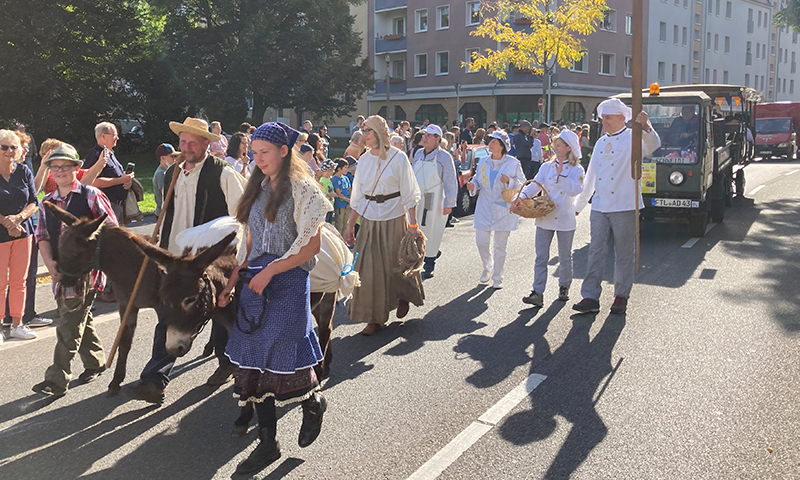 Beteiligung Festumzug Freital - 100 Jahre