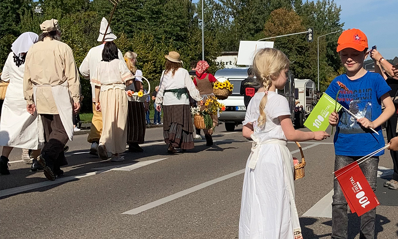 Beteiligung Festumzug Freital - 100 Jahre
