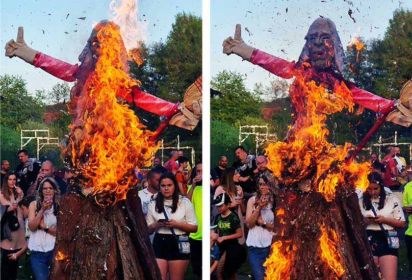 Hexenfeuer im Poisental 2024