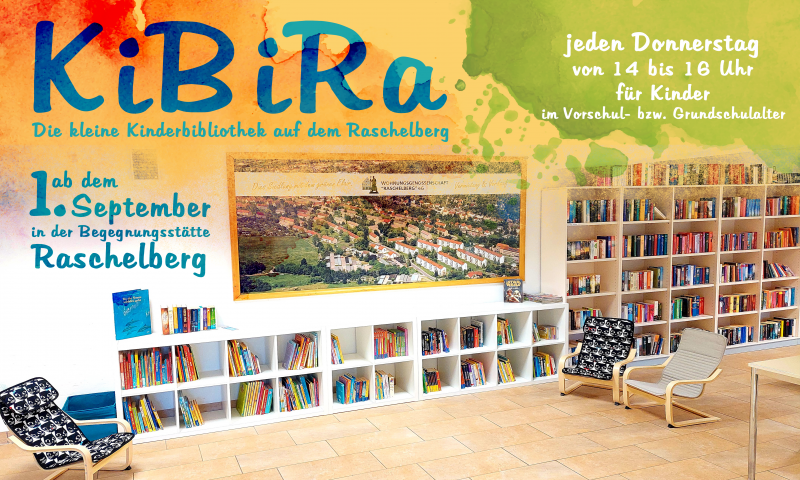 KiBiRa – Die kleine Kinderbibliothek auf dem Raschelberg